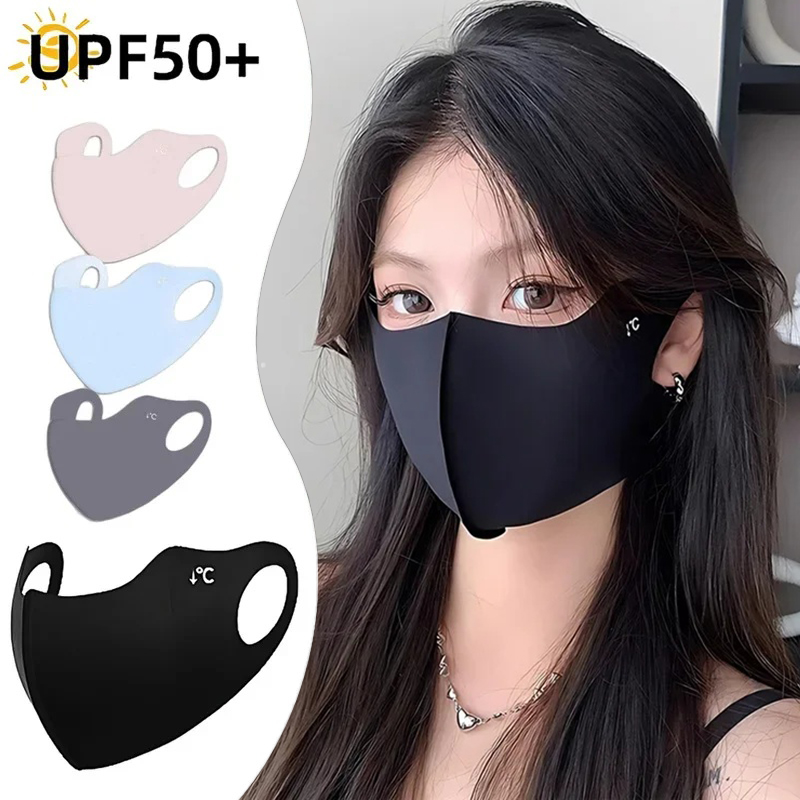 Kids Face Mask - 1/2/4 Buah Masker Wajah Pelindung UV