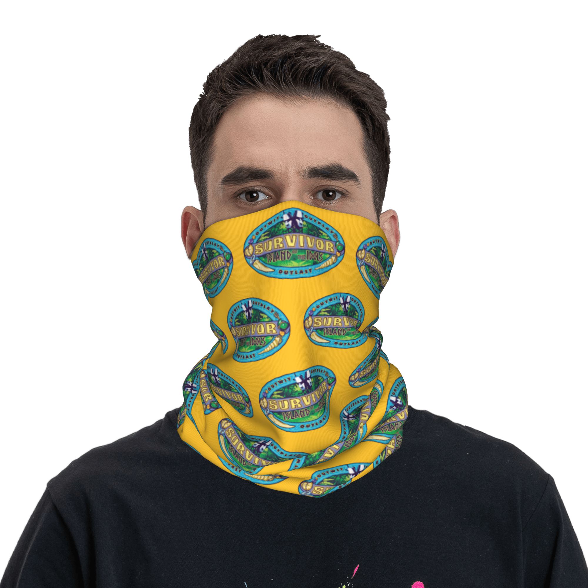 Sports Mask Breathable - S-Survivors Bandana Penutup Leher Syal Pembungkus