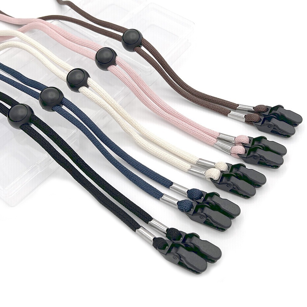 Mask Lanyard Adjustable - Topi penahan angin tali dagu, elastis