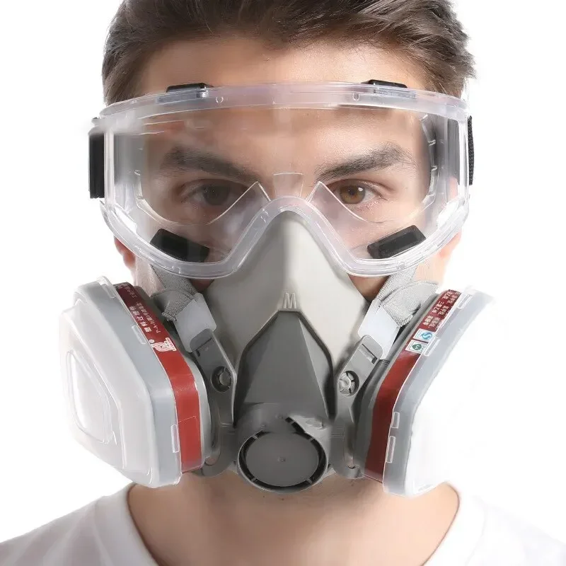 Dust Mask Construction - 6200 Respirator asli masker Gas penutup