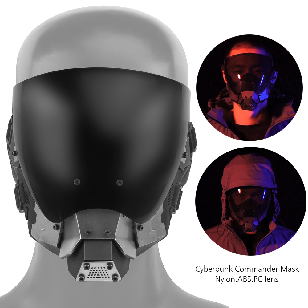Anti Pollution Mask - Masker Airsoft taktis kacamata Anti kabut,
