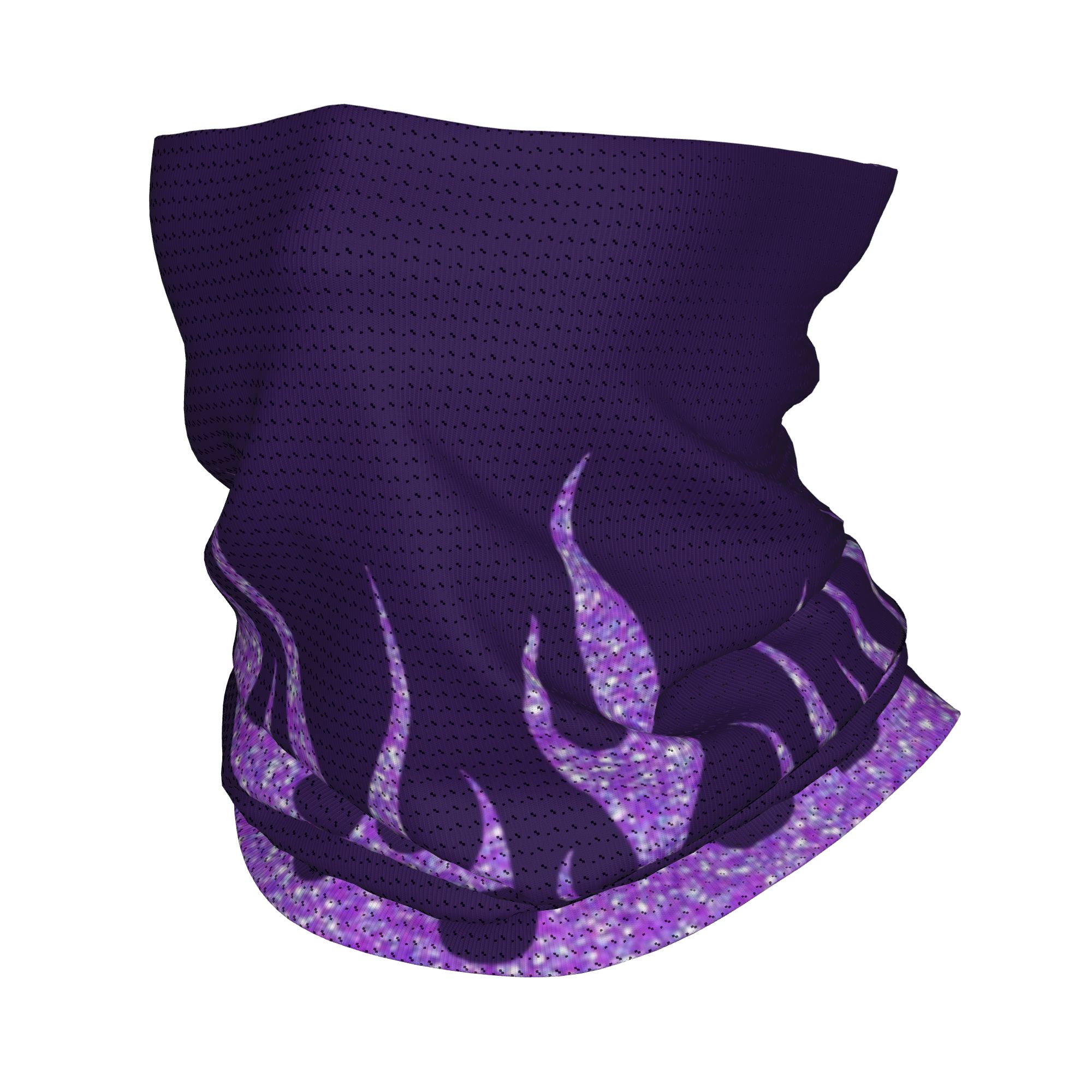 Neck Gaiter Face Cover - Bandana Leher Anti UV Motif Api