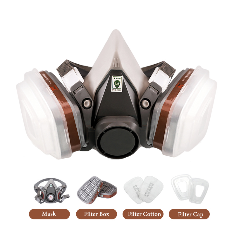 Face Mask Storage Box - Pemegang Kacamata untuk 6800 Masker Gas