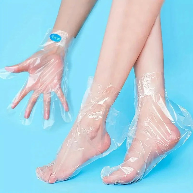 Disposable Mask Blue - Sarung Tangan Masker Tangan Sekali Pakai