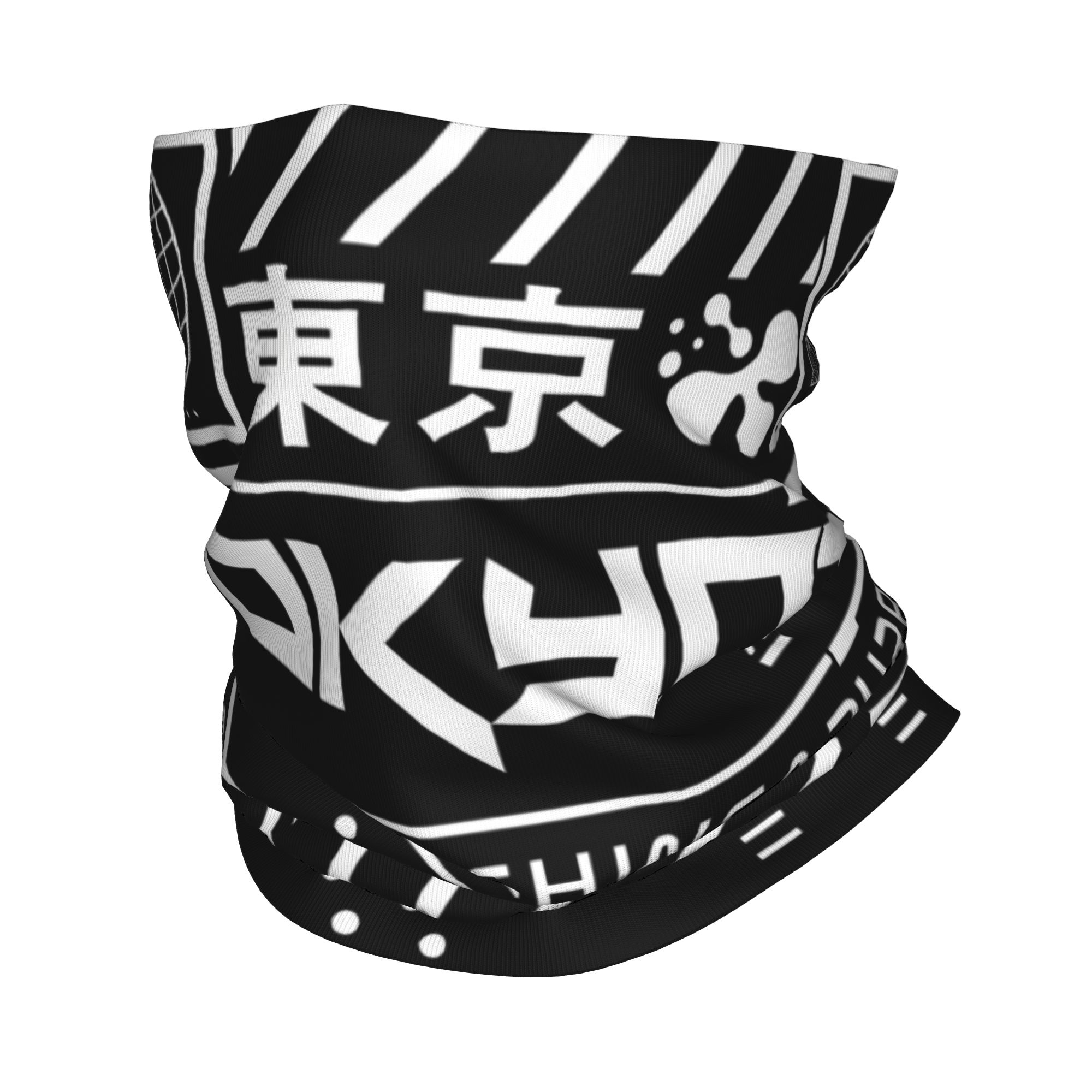 Neck Gaiter Face Cover - Bandana Techwear Kustom Penutup Leher Anti