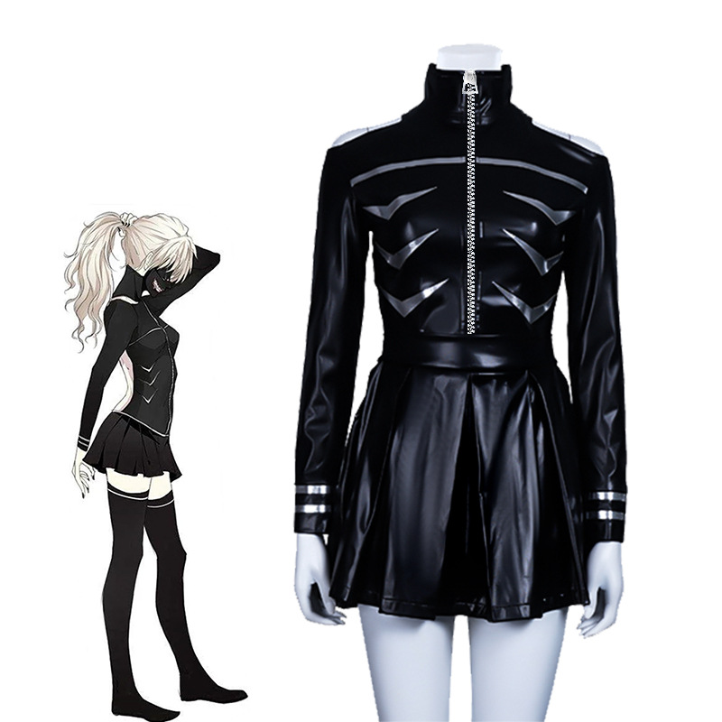 Black Face Mask Pack - Kostum Cosplay Tokyo Ghoul Ken Kaneki