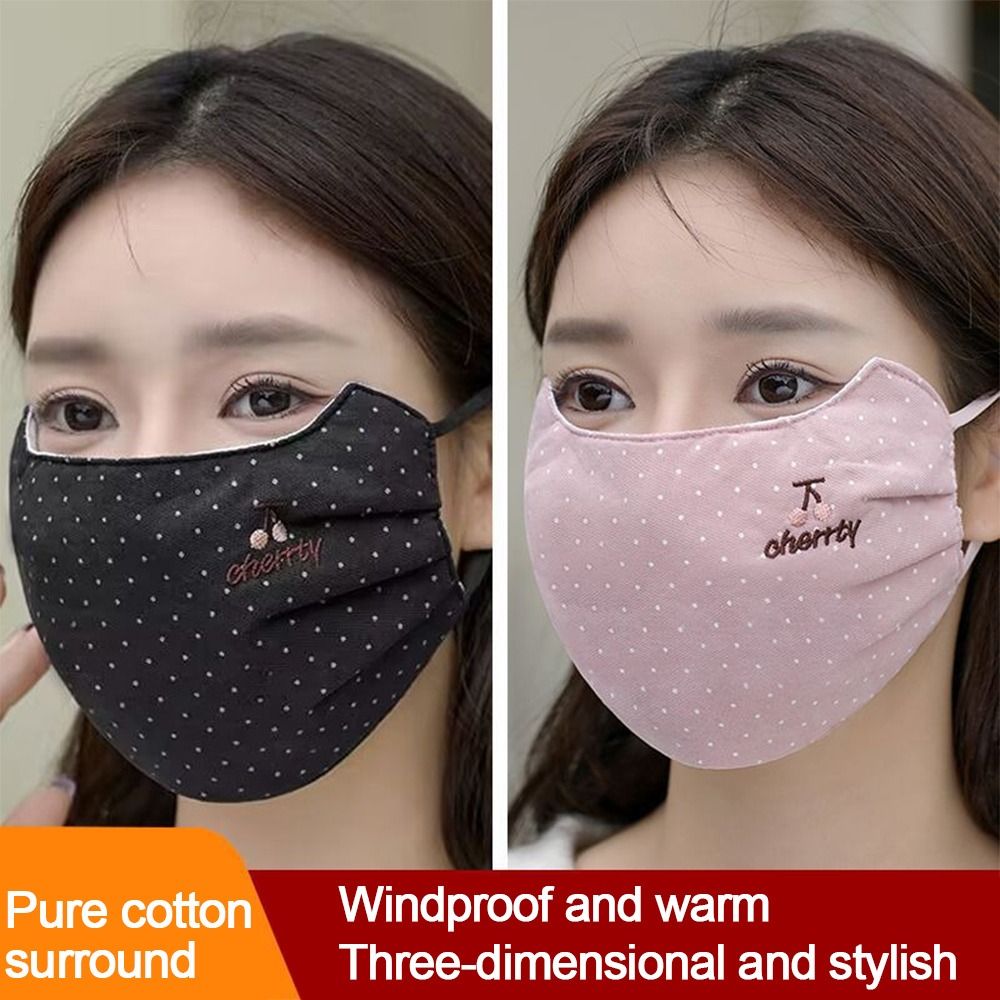 Cloth Face Mask Washable - Penutup Wajah Perlindungan Sejuk Cetak Modis
