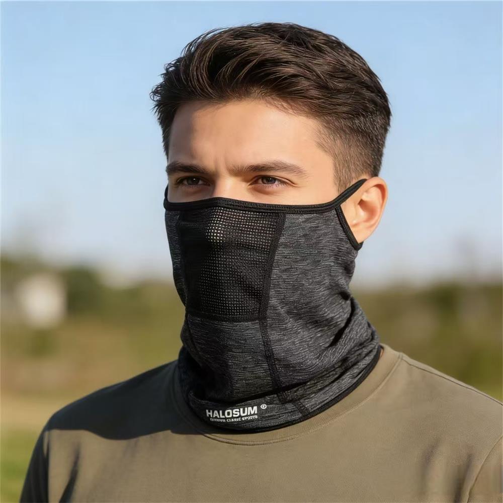 Sports Mask Breathable - Masker Wajah Jala Sutra Es yang