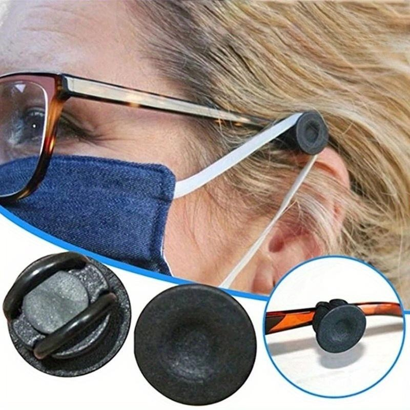 Mask Ear Saver Strap - 2Set Pengait Masker Silikon yang Dapat