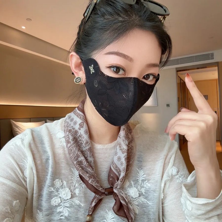 Masker pelindung mata berenda  - Cloth Face Mask Washable ulasan dan harga
