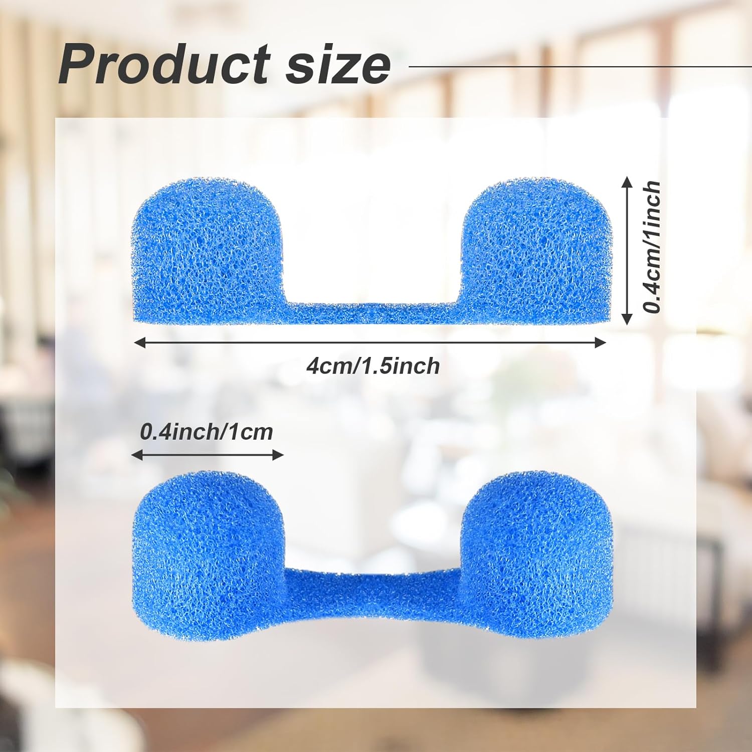 Filter Hidung Spons Sekali Pak - Disposable Mask Blue ulasan dan harga