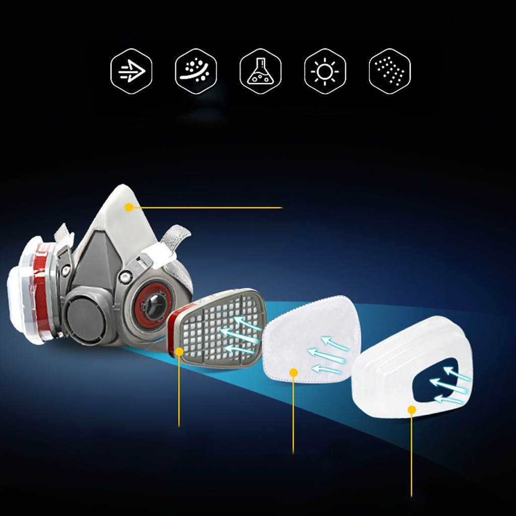 Respirator Debu Wajah Masker G - Respirator Half Face ulasan dan harga
