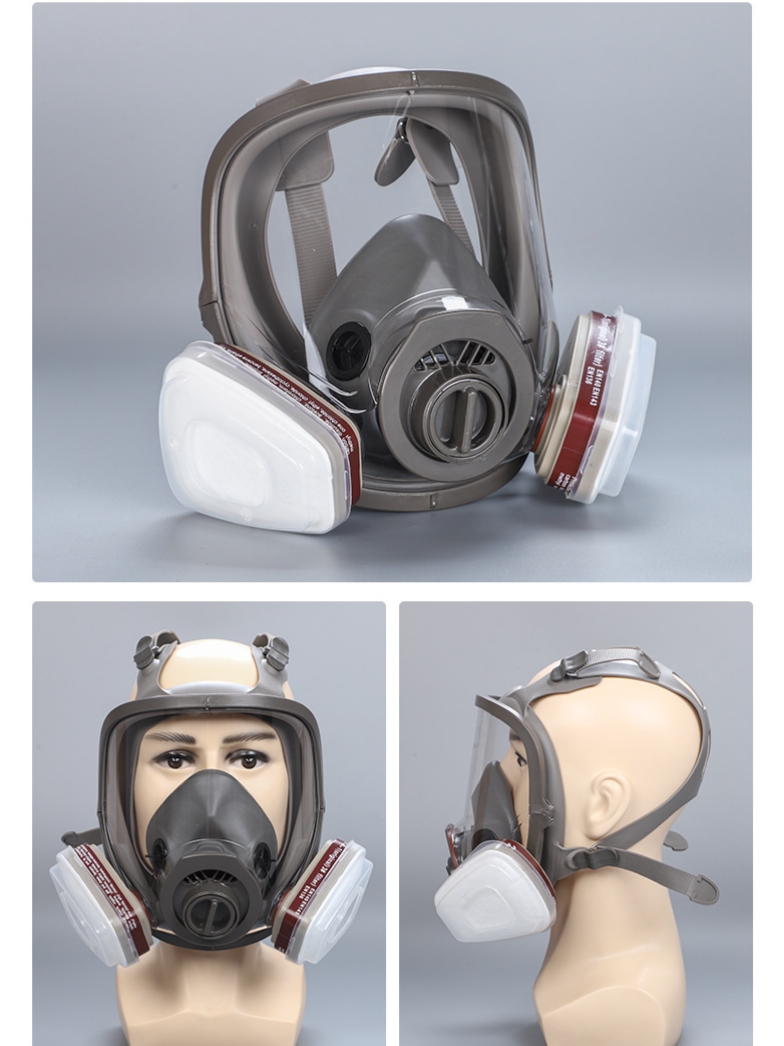 Masker Gas Wajah Penuh Respira - Dust Mask Construction ulasan dan harga