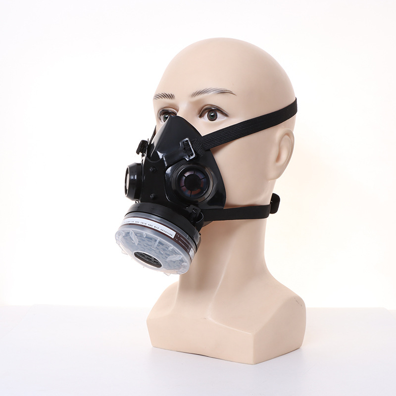 Masker Keselamatan Kerja karet - Dust Mask Construction ulasan dan harga
