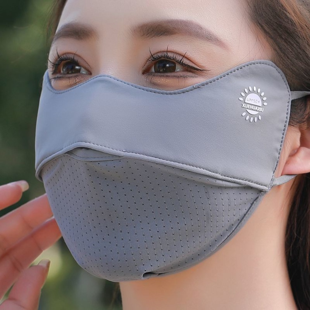 Masker Sutra Es Bernapas Baru, - Cloth Face Mask Washable ulasan dan harga