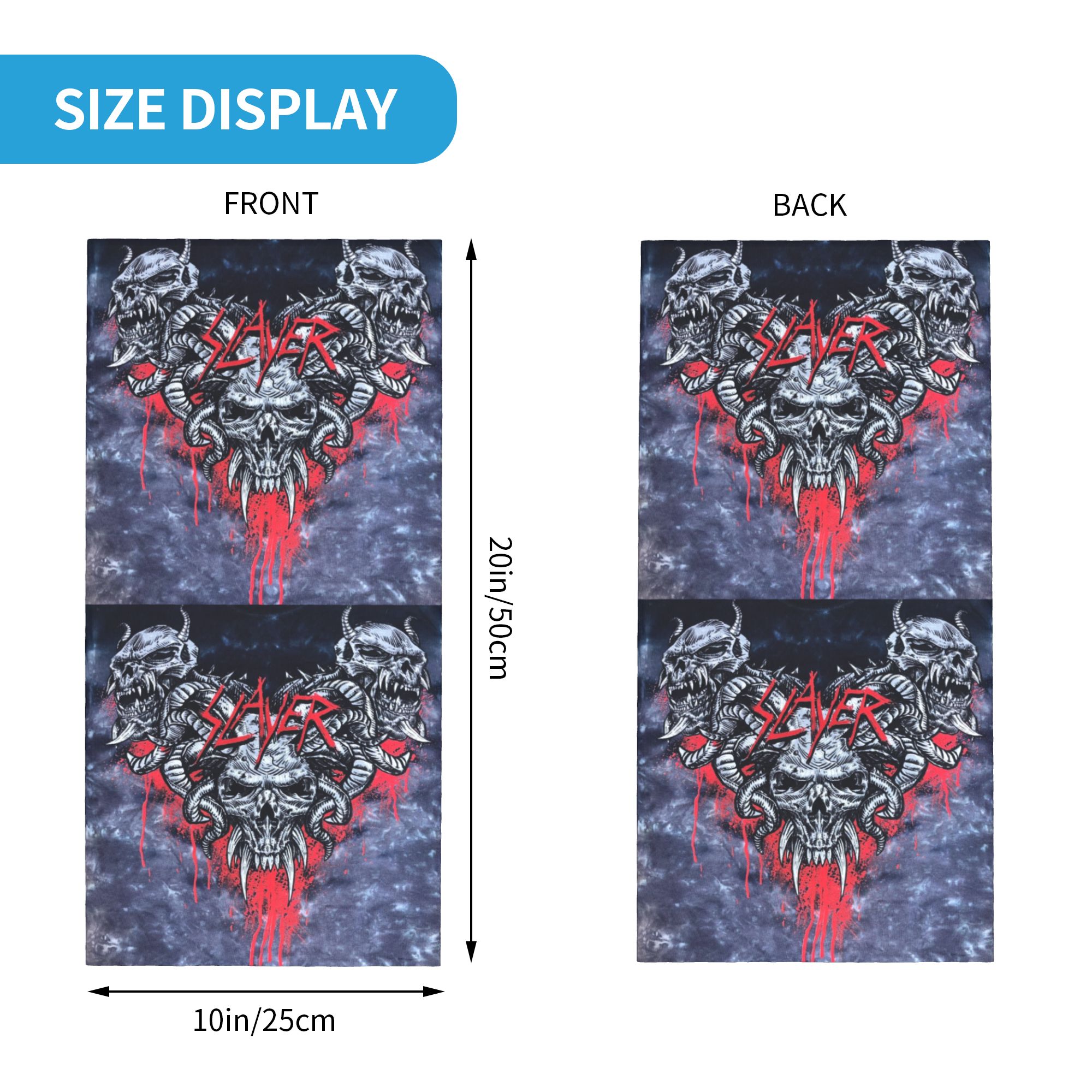 Bandana Penghangat Leher Custo - Neck Gaiter Face Cover ulasan dan harga