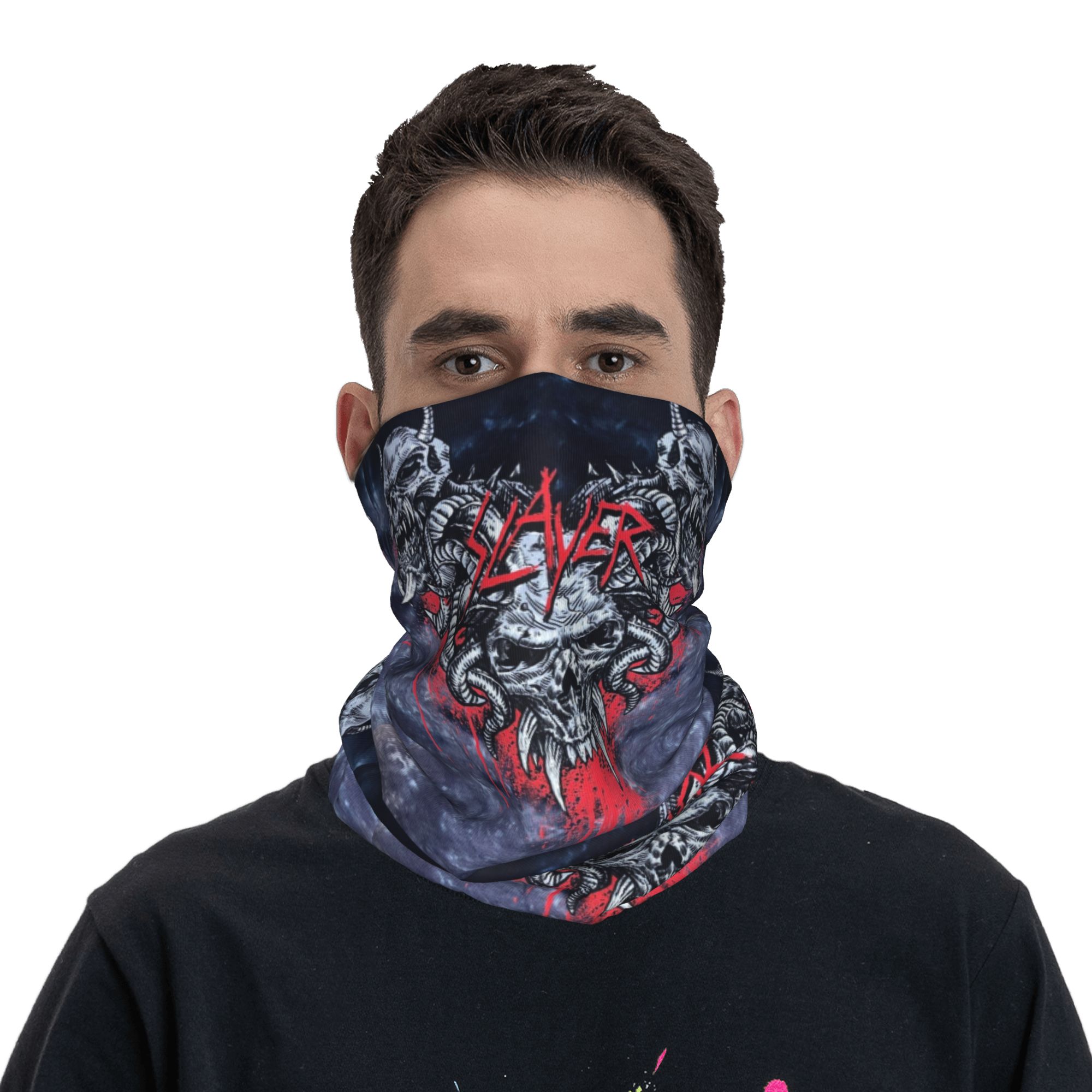 Bandana Penghangat Leher Custo - Neck Gaiter Face Cover ulasan dan harga