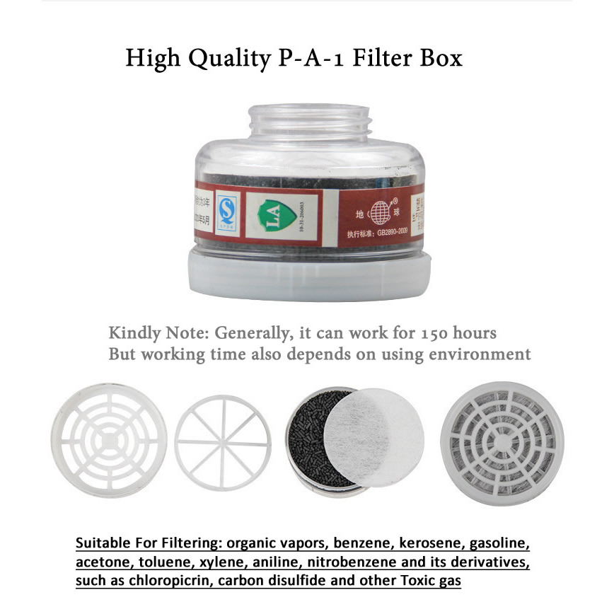 1 Buah RD40 40Mm Filter Masker - Face Mask Storage Box ulasan dan harga