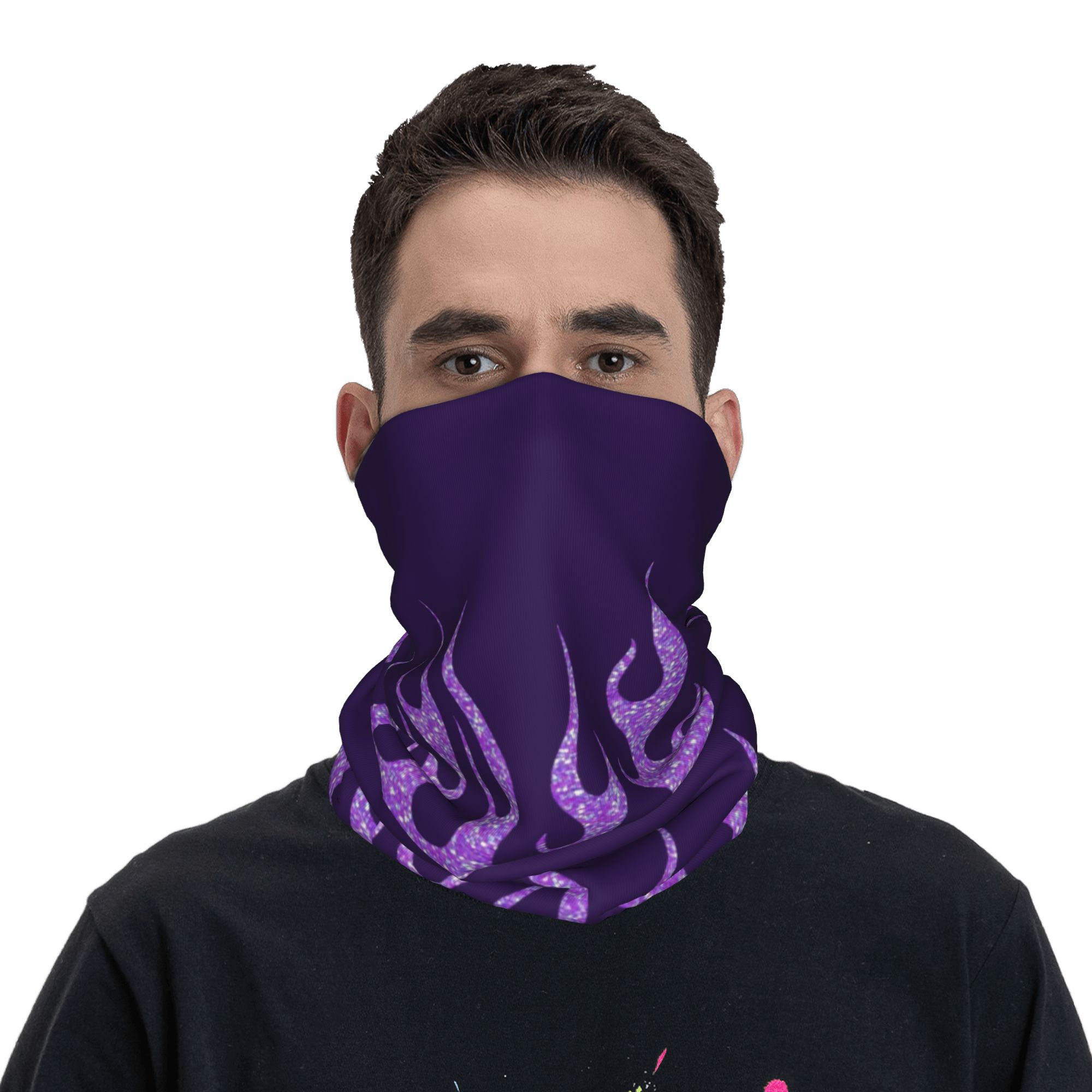 Bandana Leher Anti UV Motif Ap - Neck Gaiter Face Cover ulasan dan harga