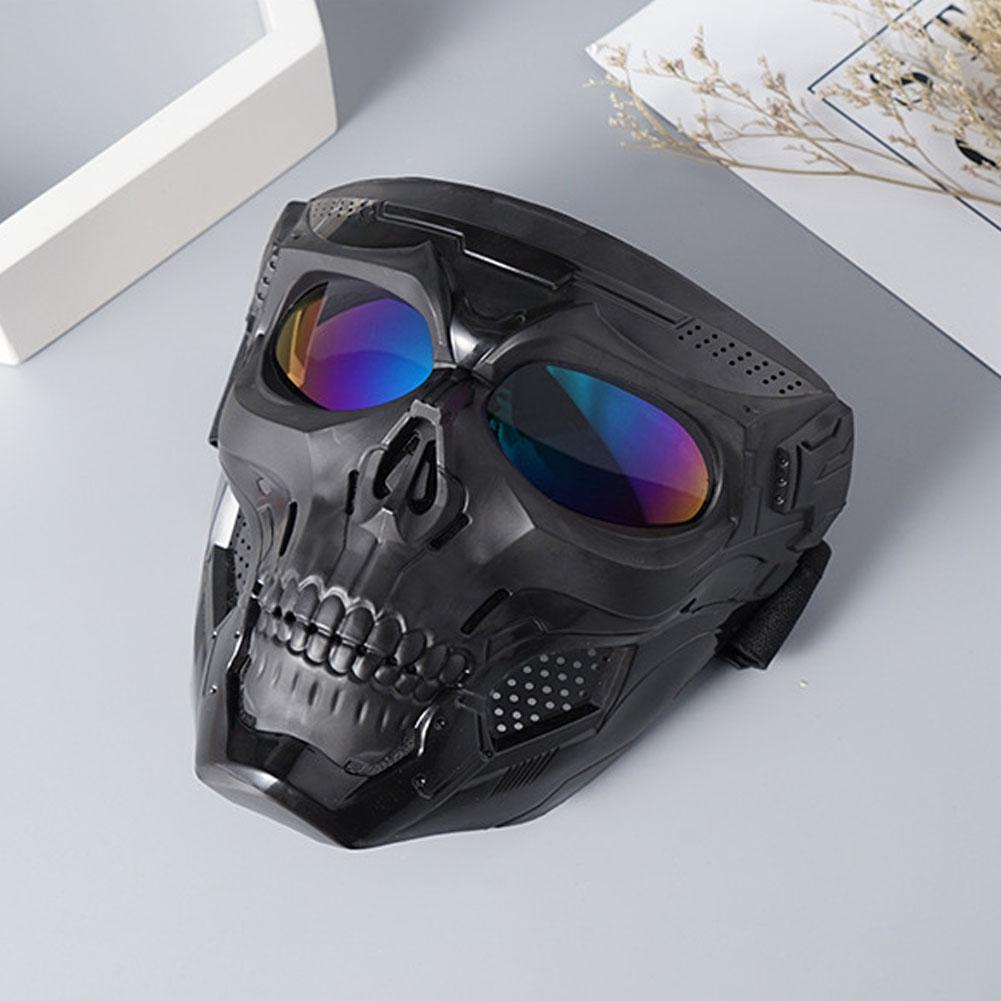 Masker Wajah tengkorak berkend - Mask Lanyard Adjustable ulasan dan harga