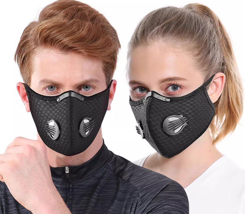 Masker bersepeda dapat dicuci  - Anti Pollution Mask ulasan dan harga