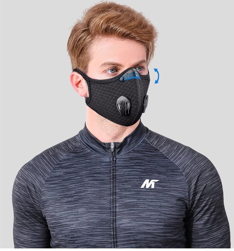 Masker bersepeda dapat dicuci  - Anti Pollution Mask ulasan dan harga