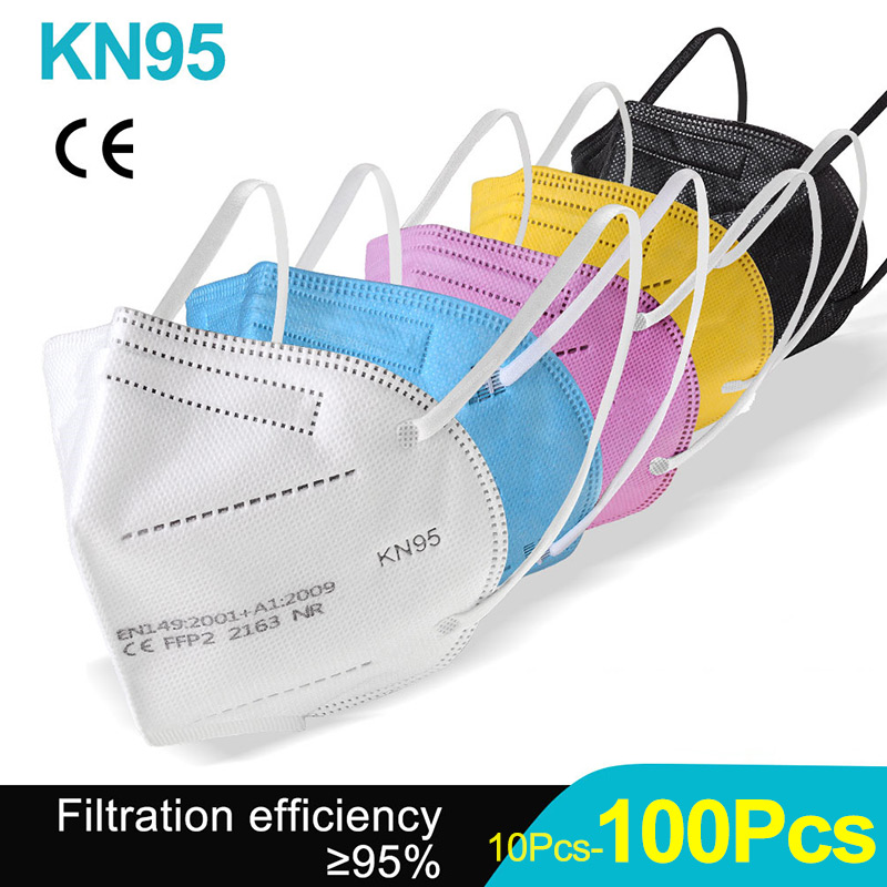Masker Wajah FFP2, 100 buah ma - Kn95 Respirator Mask ulasan dan harga