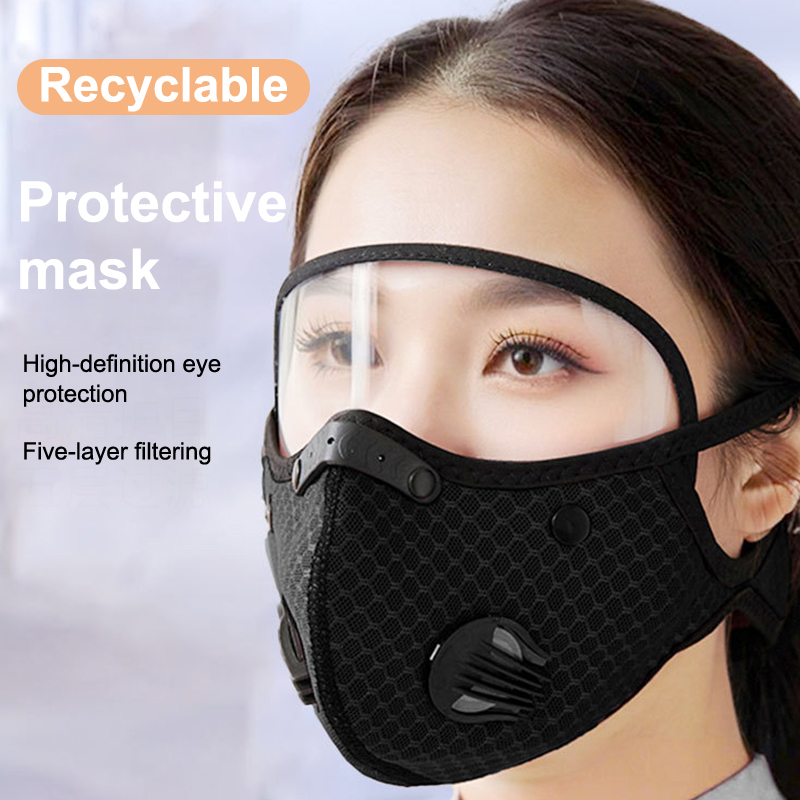 Masker Wajah Bersepeda Baru de - Anti Pollution Mask ulasan dan harga