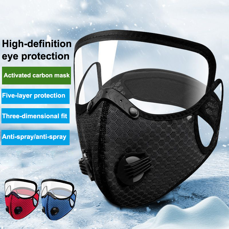 Masker Wajah Bersepeda Baru de - Anti Pollution Mask ulasan dan harga