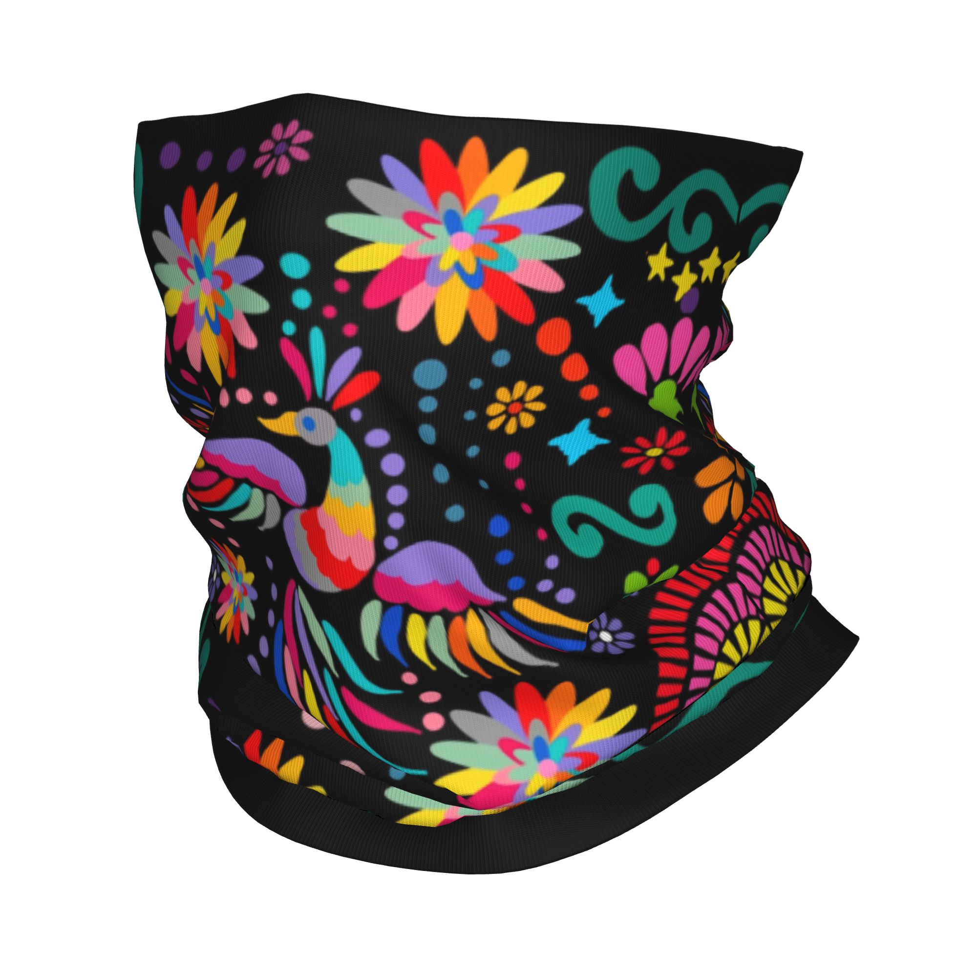 Bandana Tekstil Motif Bunga Me - Neck Gaiter Face Cover ulasan dan harga