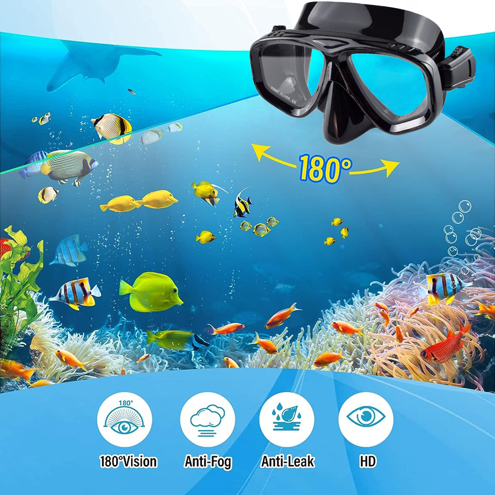 Snorkeling kering, Set masker  - Anti Pollution Mask ulasan dan harga