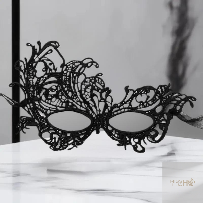 Set isi 2, Masker Topeng Renda - Black Face Mask Pack ulasan dan harga
