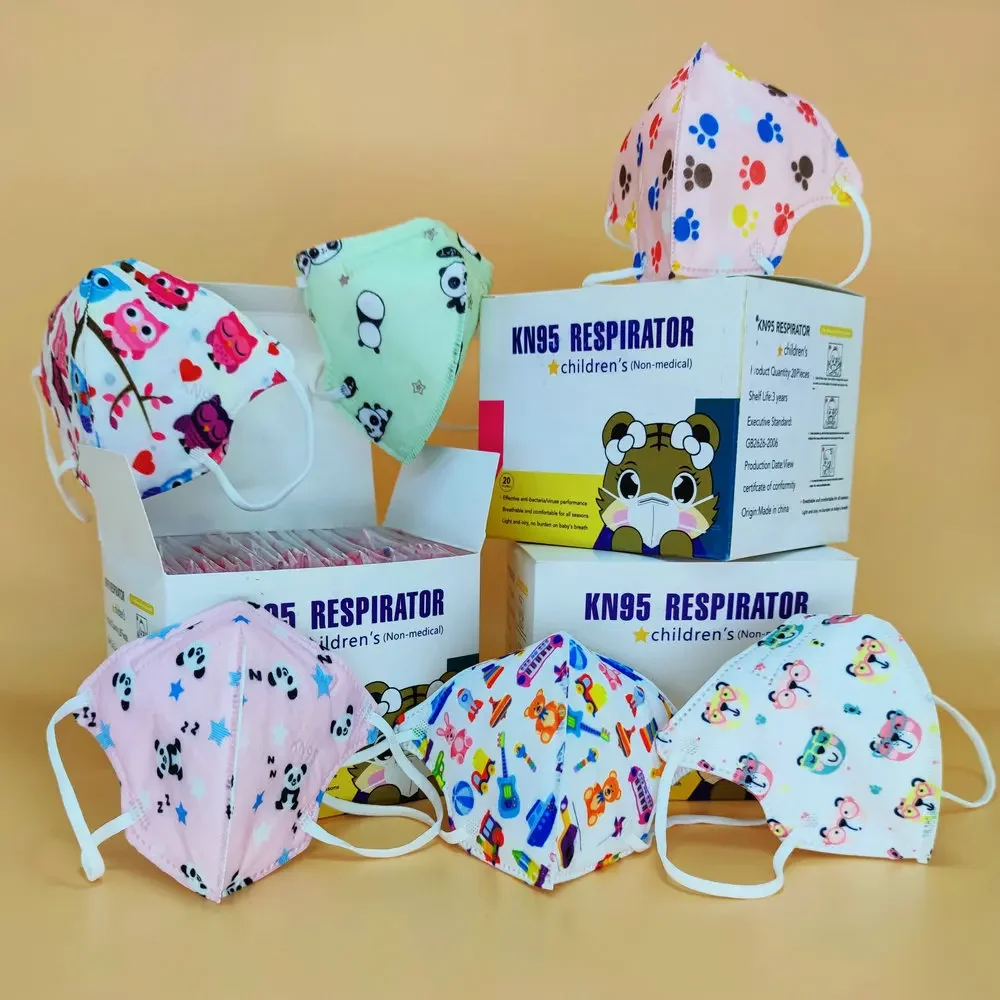 FFP2 masker CE KN95 Anak anak- - Kn95 Respirator Mask ulasan dan harga
