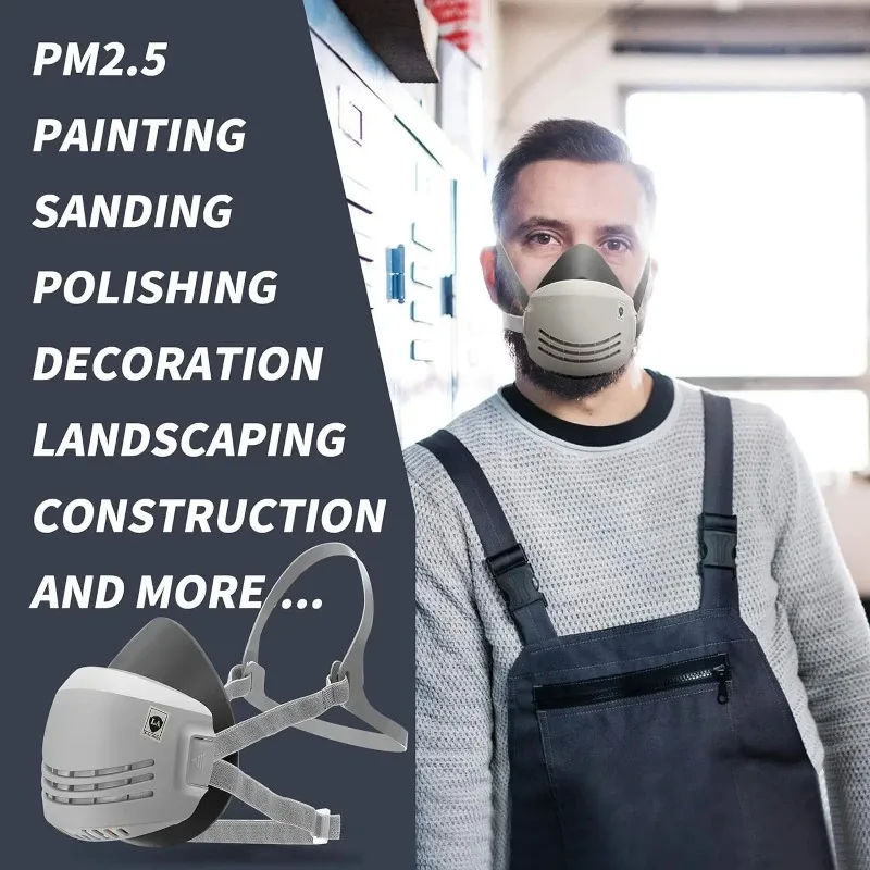 Masker debu + 20 buah, Respira - Dust Mask Construction ulasan dan harga