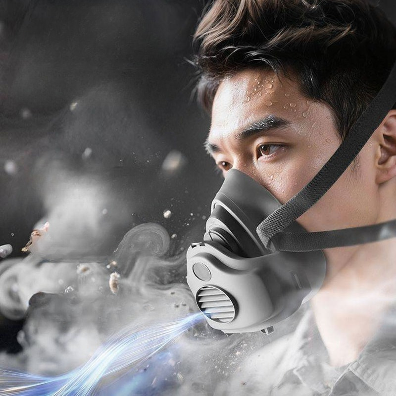 Masker Karet Pengaman Kerja Ru - Kn95 Respirator Mask ulasan dan harga