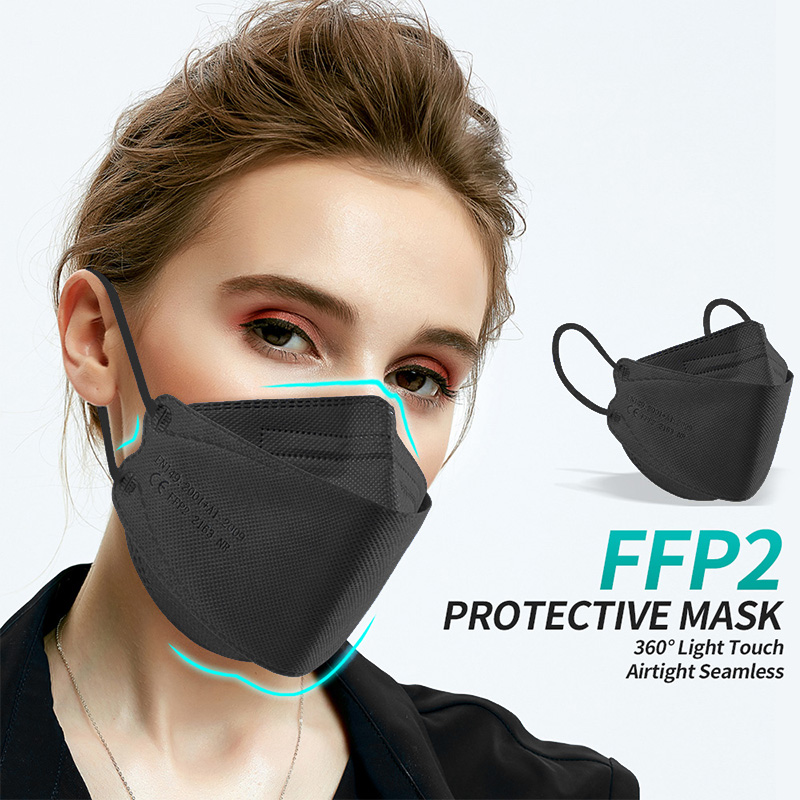 10-100PCS Masker Wajah FFP2 Be - Disposable Surgical Mask ulasan dan harga