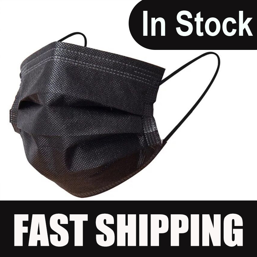 Masker Wajah Hitam Penutup Mul - Disposable Surgical Mask ulasan dan harga