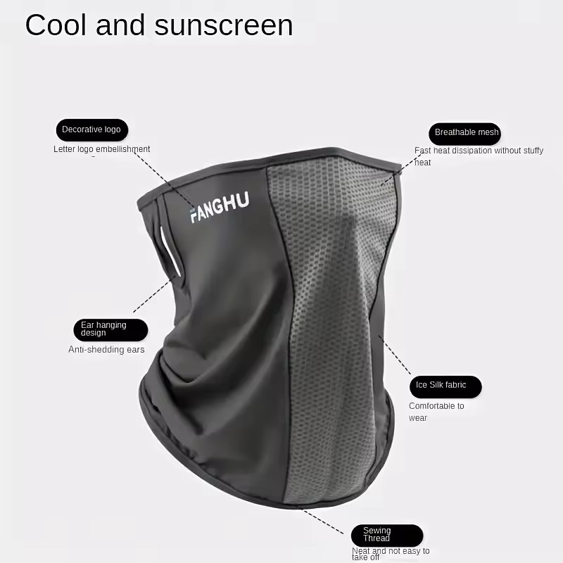 Masker Bersepeda Penutup Kepal - Sports Mask Breathable ulasan dan harga