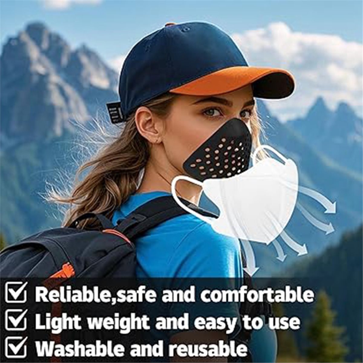 4 Buah Braket Dalam Masker Sil - Silicone Mask Bracket ulasan dan harga