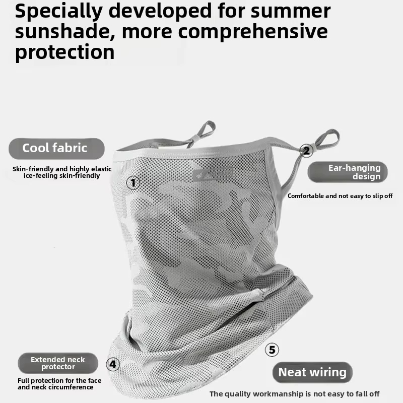Masker Bersepeda Anti-UV Tabir - Sports Mask Breathable ulasan dan harga