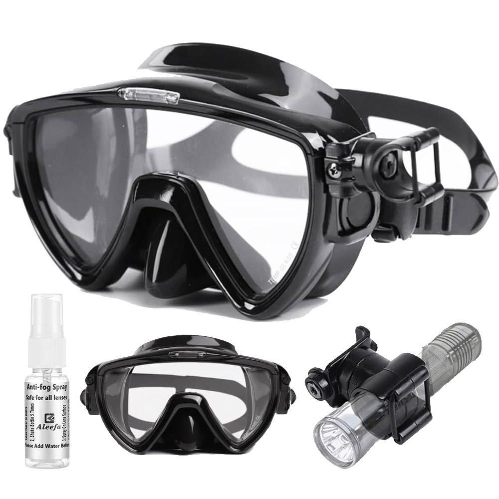 Masker selam Scuba Anti kabut, - Silicone Mask Bracket ulasan dan harga