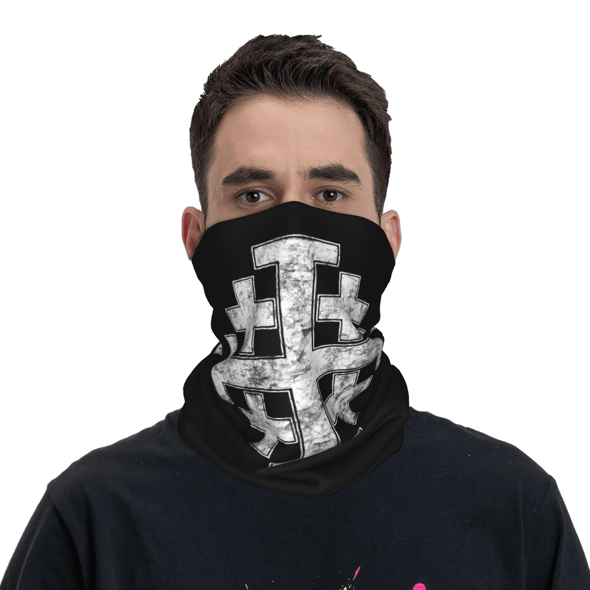 Knight Jerusalem Cross Christi - Neck Gaiter Face Cover ulasan dan harga