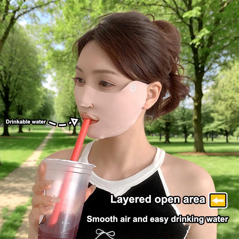 2 Buah Masker Sutra Es Baru Ya - Kids Face Mask ulasan dan harga